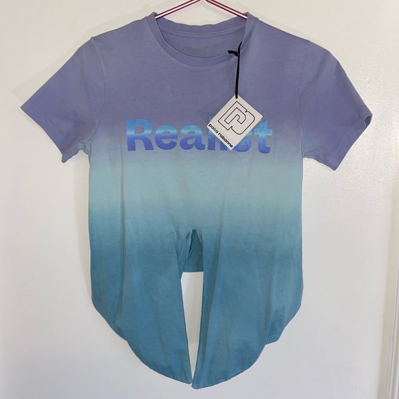 Paco Rabanne Peter Saville tie dye Realist T-Shirt - Picture 3 of 4